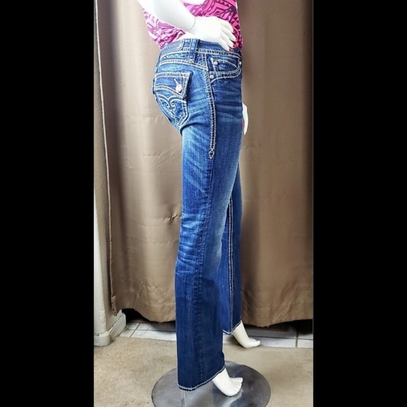 Womens Rock Revival Johanna boot cut Jeans size 27 - Picture 2 of 4